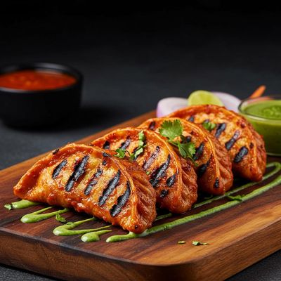 Grilled Achari Momo